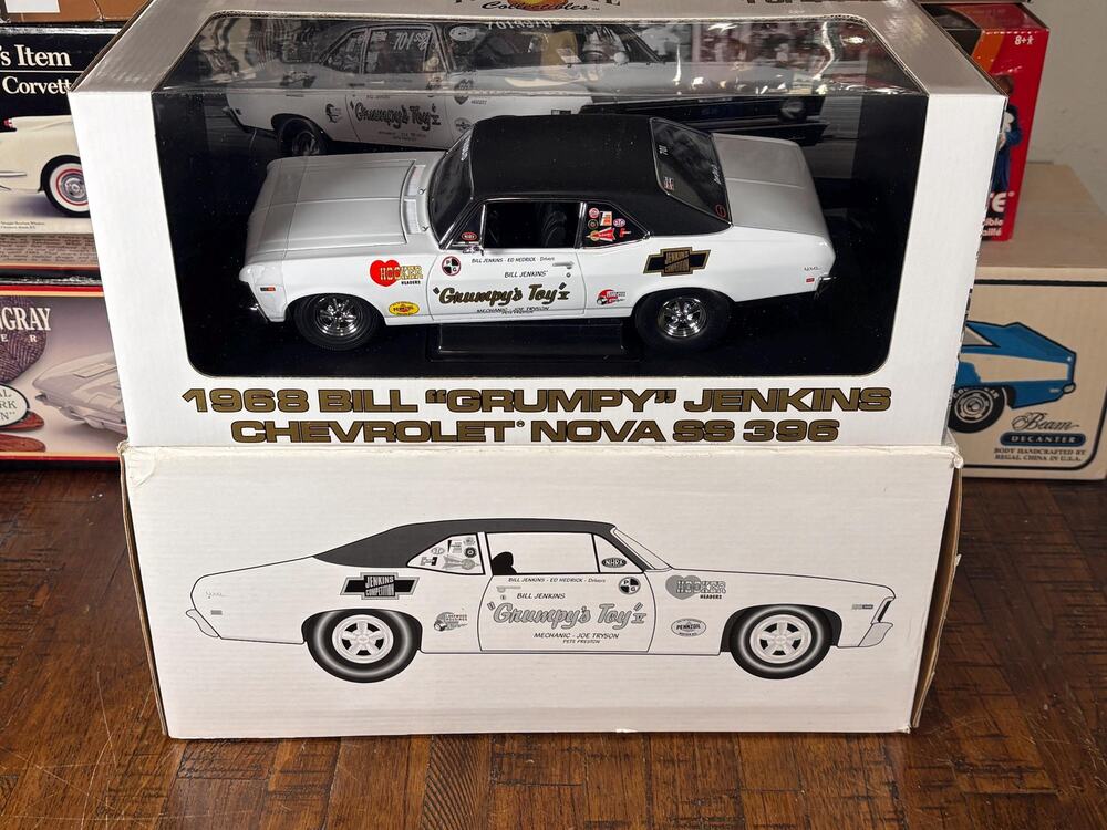 GMP Peachstate Collectibles 1:18 1968 Bill Grumpy Jenkins Chevrolet Nova SS 396